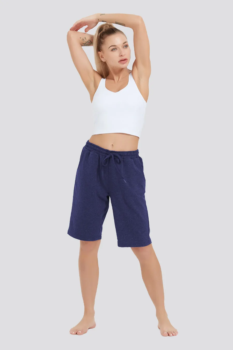 Cotton Lounge Shorts 10”