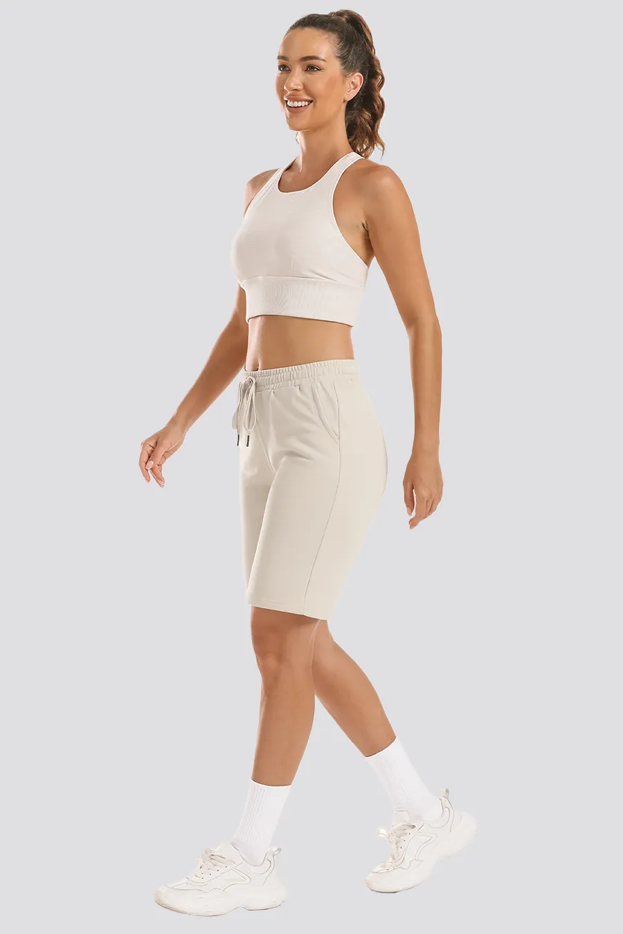 Cotton Lounge Shorts 10”