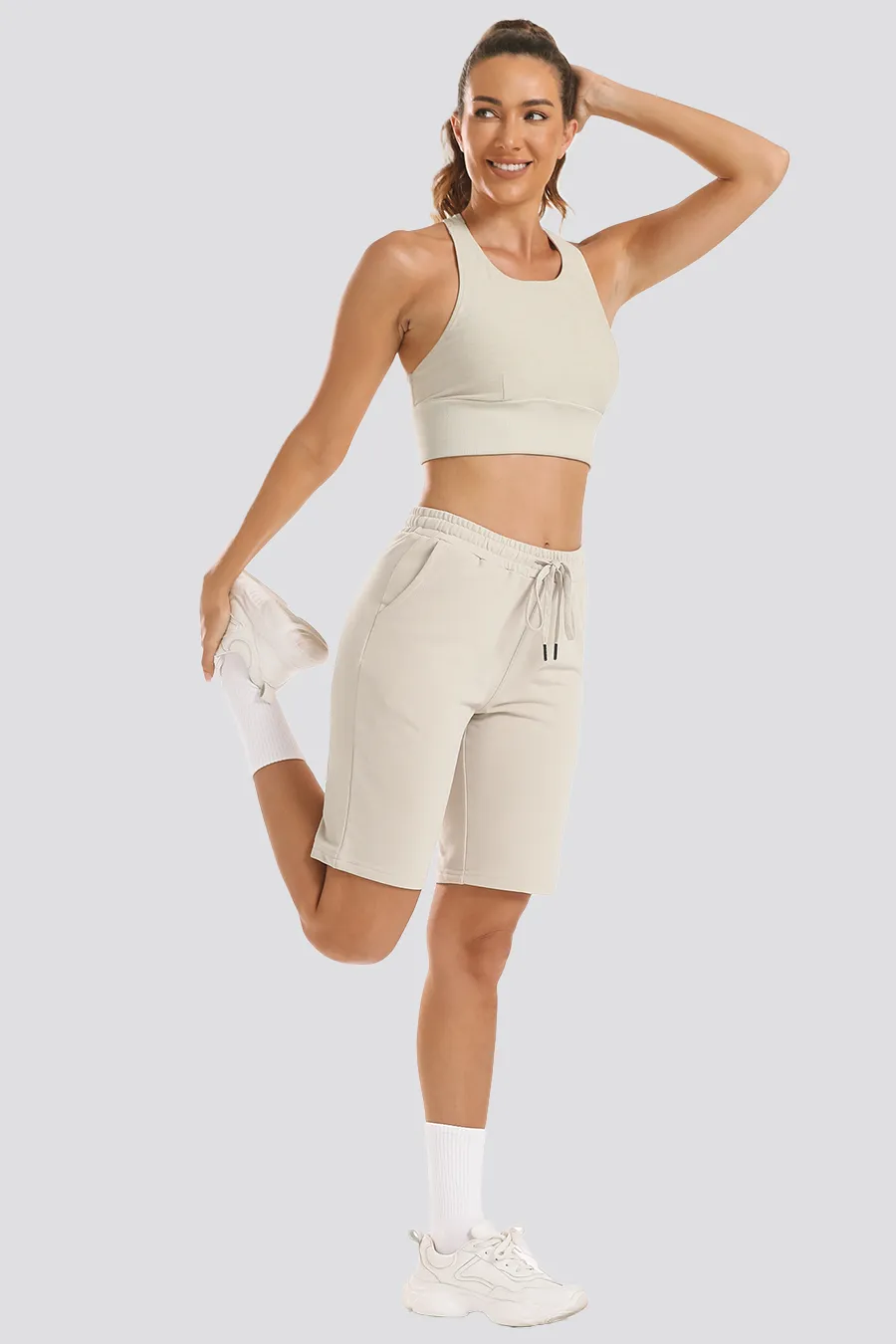 Cotton Lounge Shorts 10”