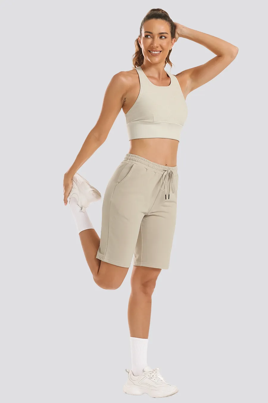 Cotton Lounge Shorts 10”