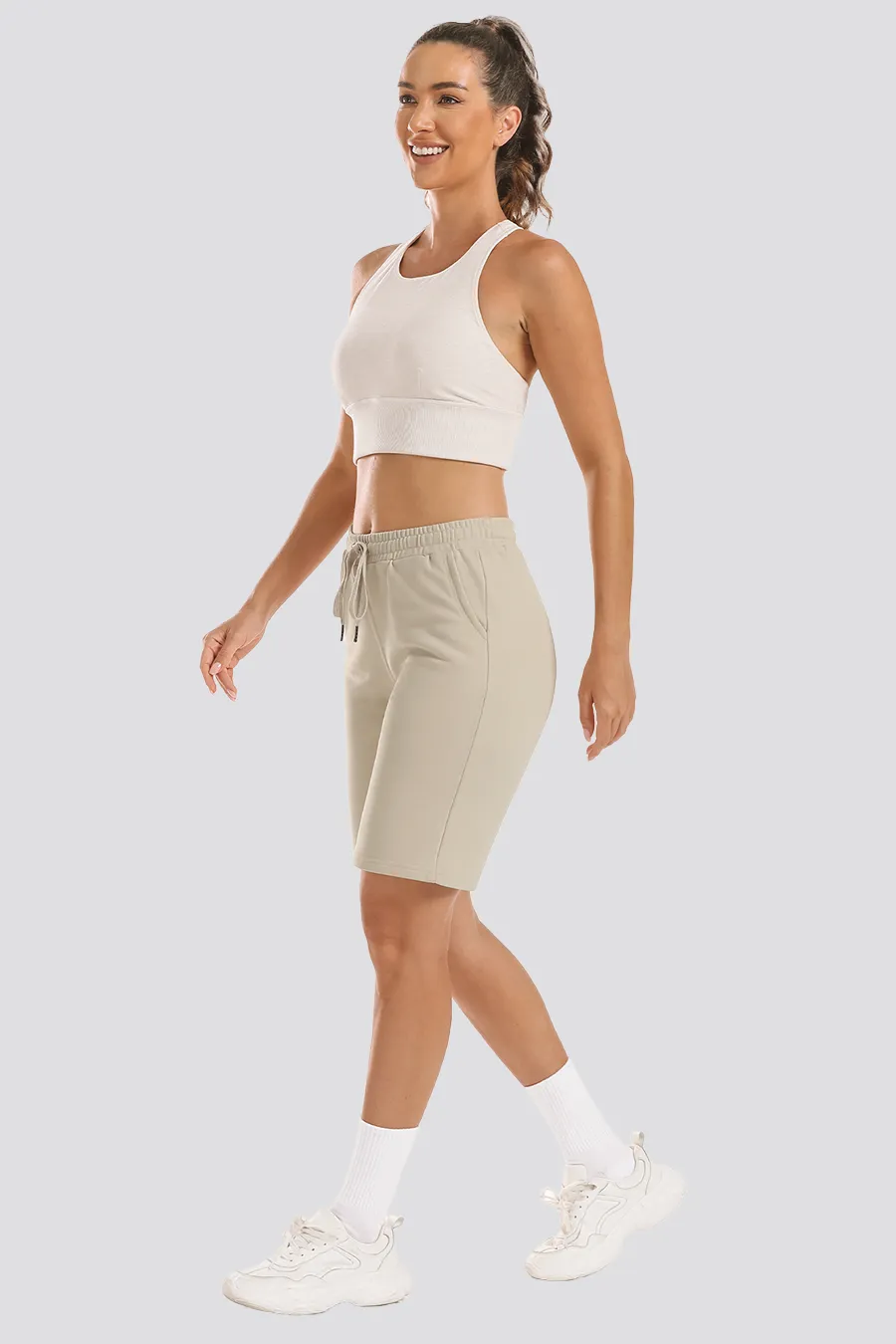 Cotton Lounge Shorts 10”