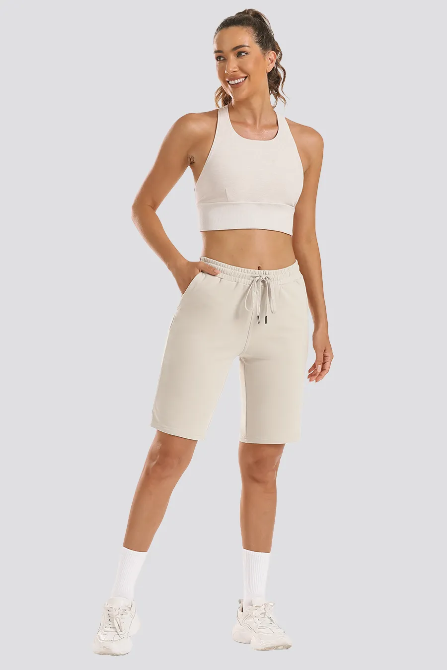 Cotton Lounge Shorts 10”