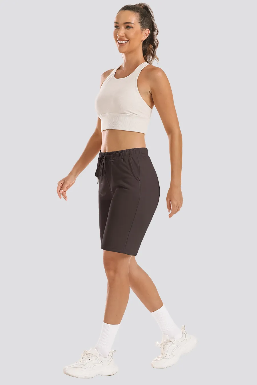 Cotton Lounge Shorts 10”
