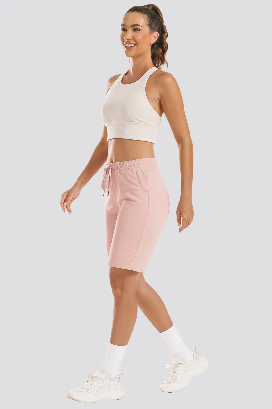 Cotton Lounge Shorts 10”