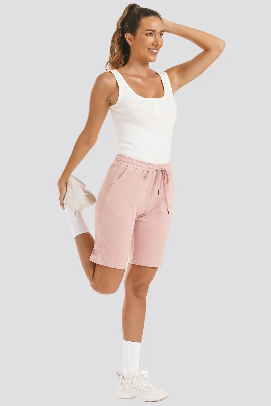 Cotton Lounge Shorts 10”