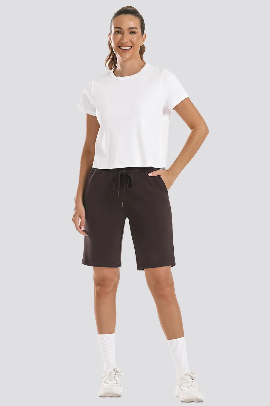 Cotton Lounge Shorts 10”