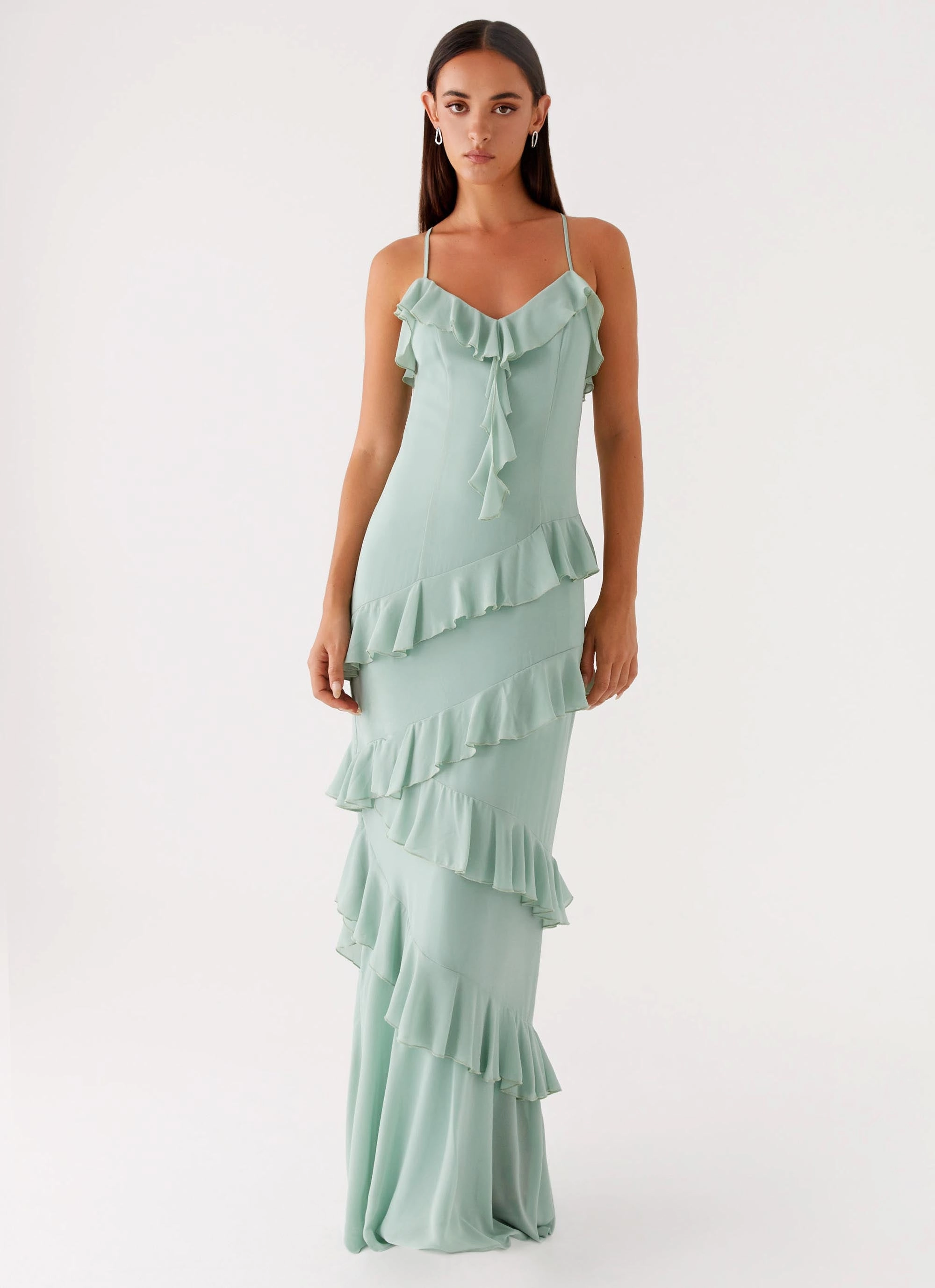 Cool Movement Smooth Fit Country Club Maxi Dress - Sage