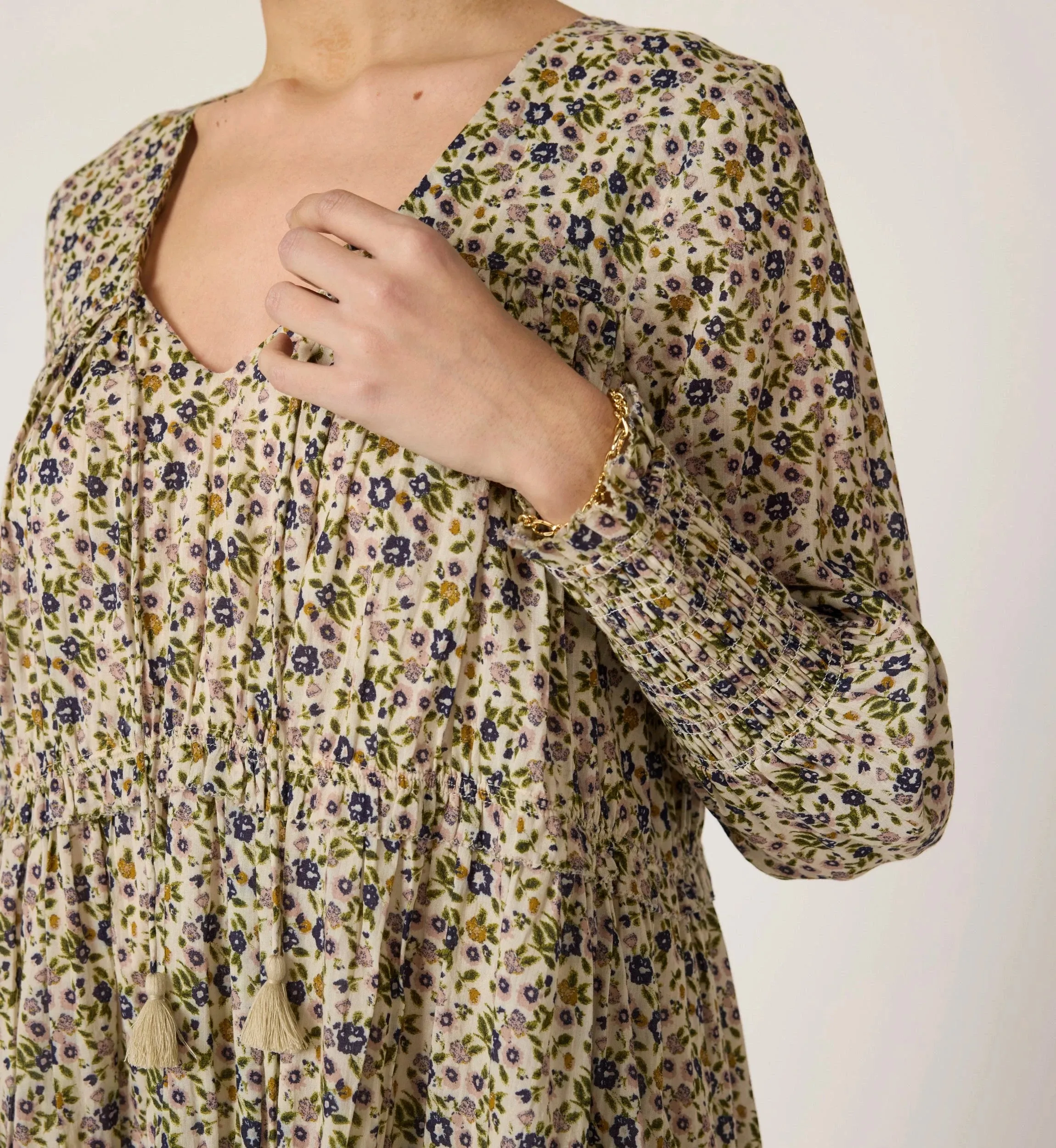 Raquel Mini Dress | Eloisa Floral Smart Silhouette