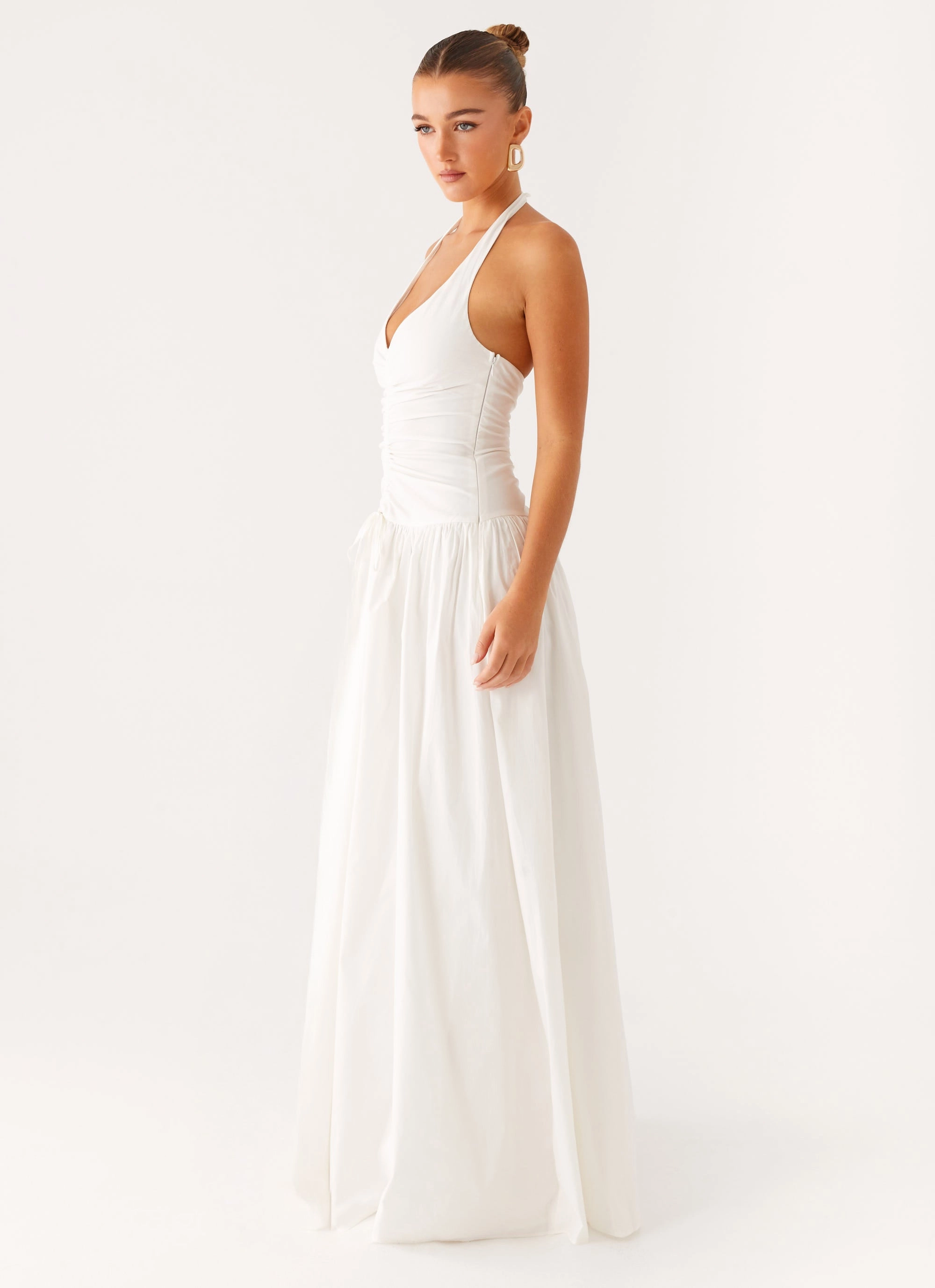 Layering Comfort Narnie Maxi Dress - Ivory
