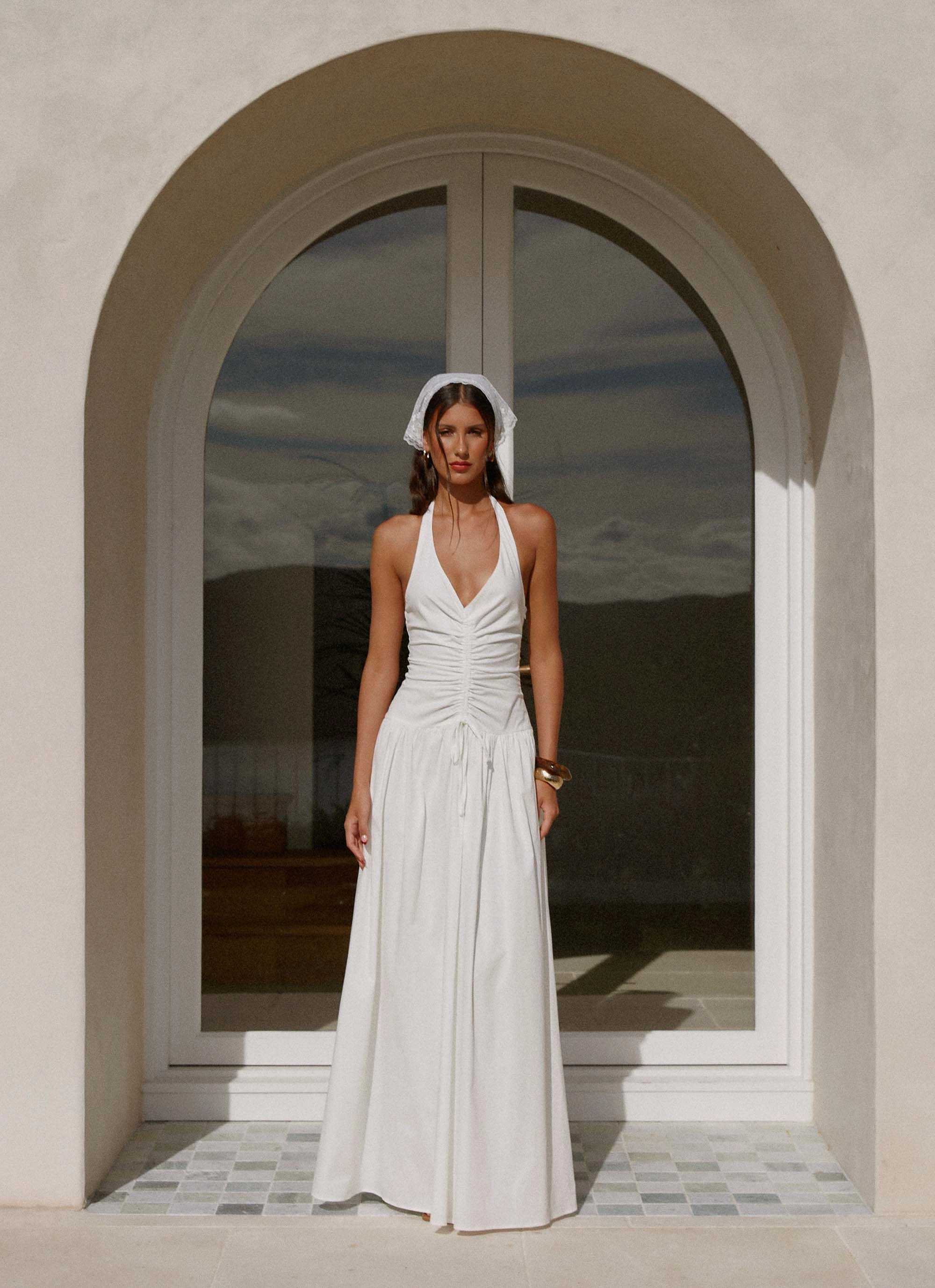 Calm Grace Narnie Maxi Dress - Ivory