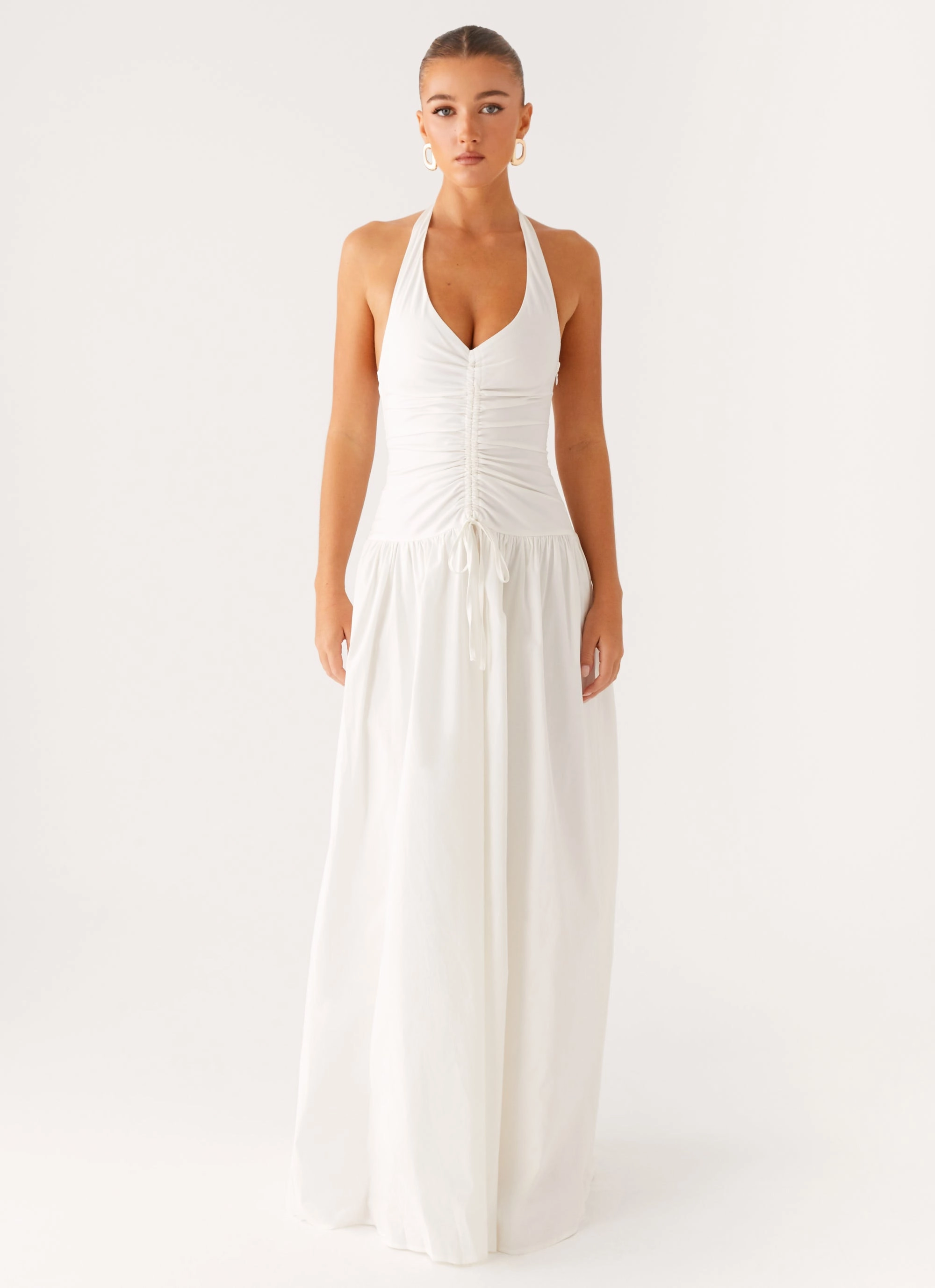 Narnie Maxi Dress - Ivory All Season