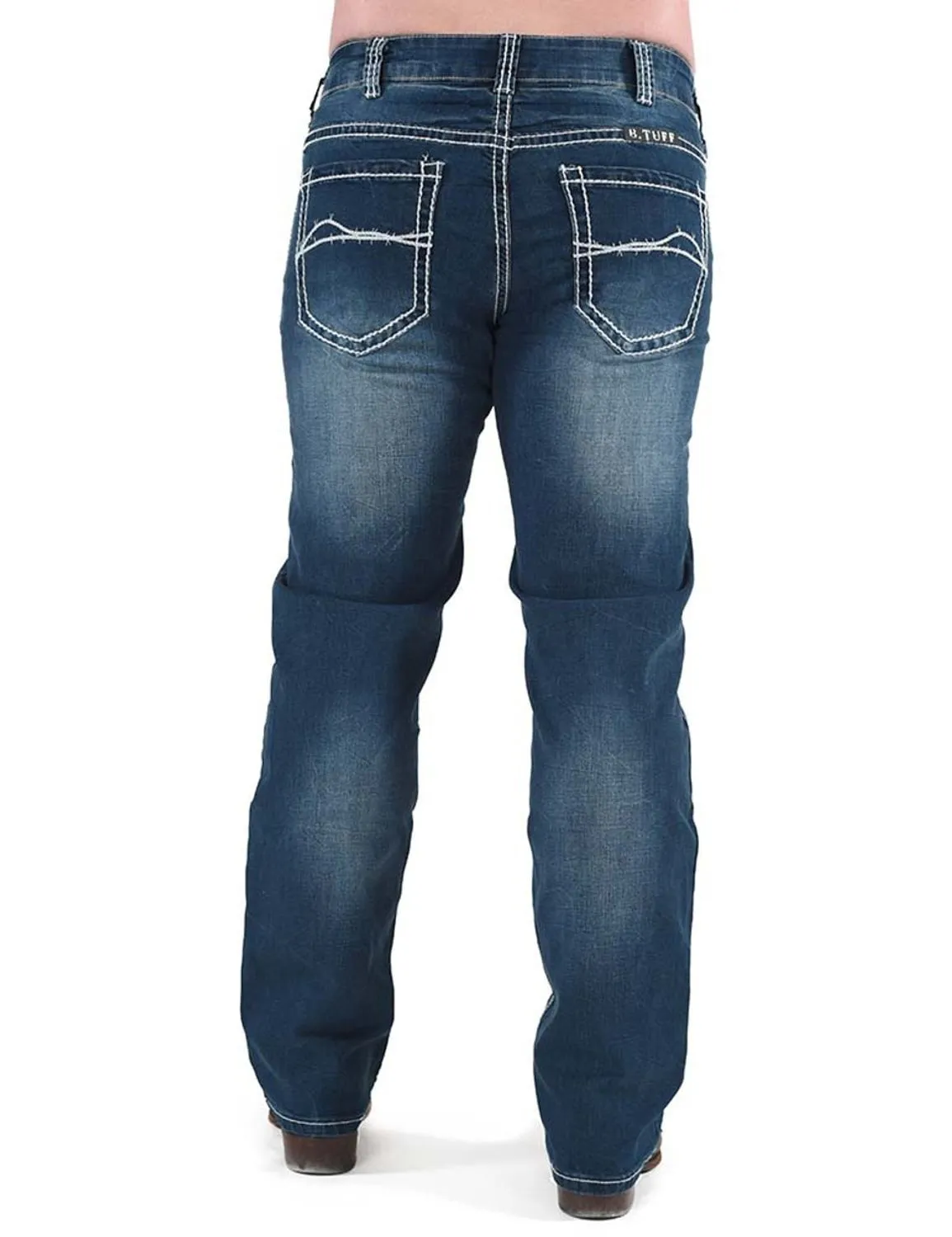 Subtle Palette Bold Look Professional Wear Cowgirl Tuff Womens Magnum Medium Wash Cotton Blend Jeans