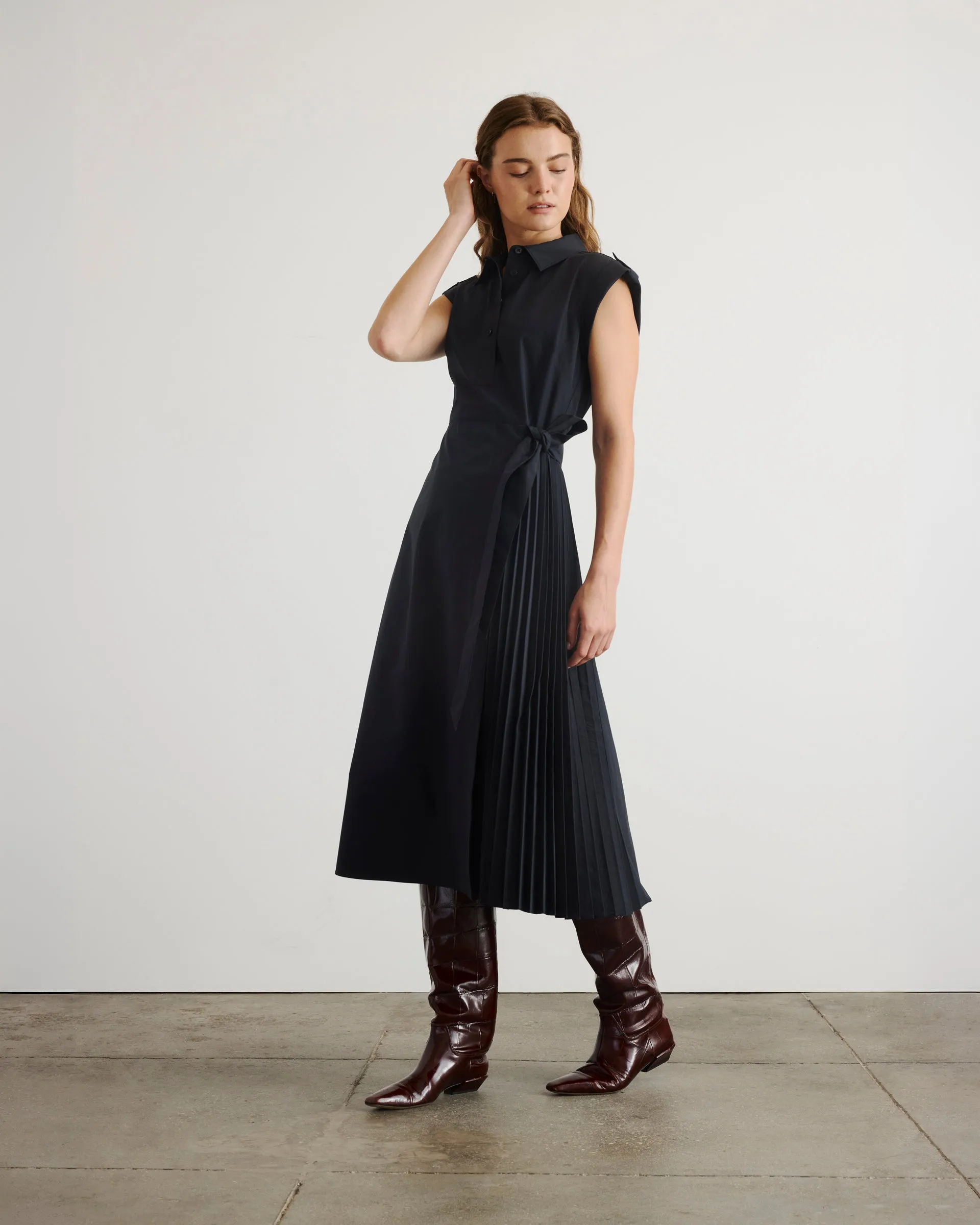 Shivonley Dress French Vibe Edgy Twist
