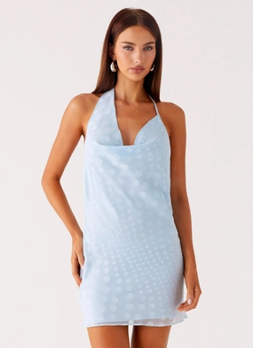 Cozy Sets About Today Mini Dress - Blue About Today Mini Dress - Blue Pure Tone Farm Air