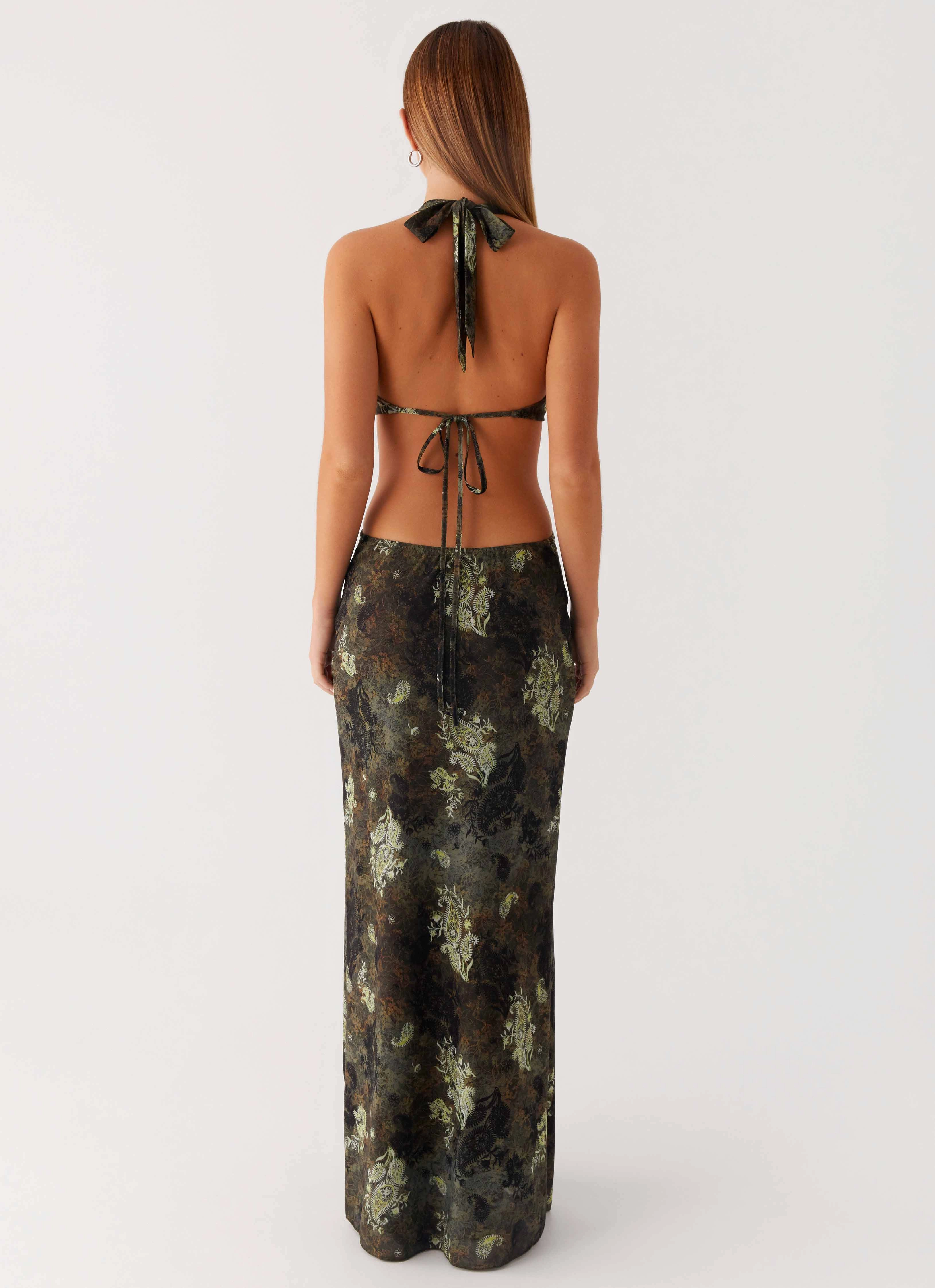 Cool Shape Indra Maxi Dress - Cyber Floral