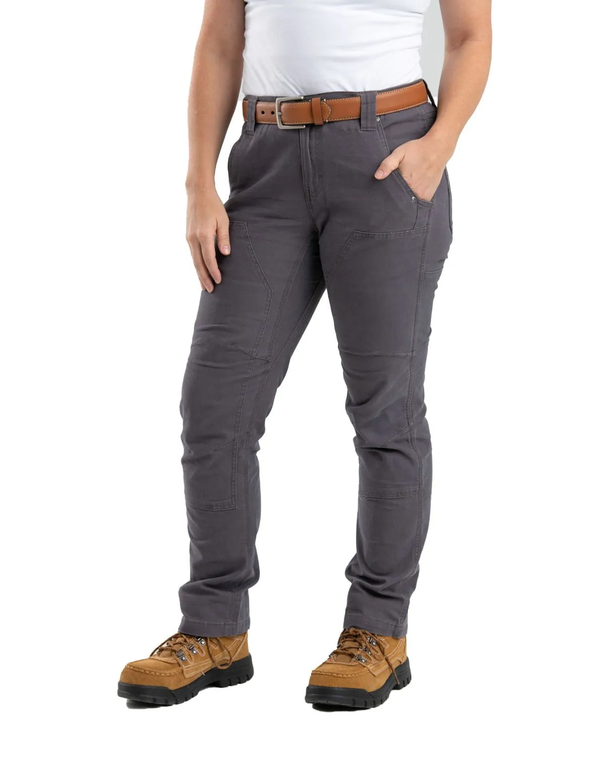 Unisex Wear Elegant Vintage Lover Smart Waistband Berne Titanium Cotton Blend Ladies Flex180 Field Pant
