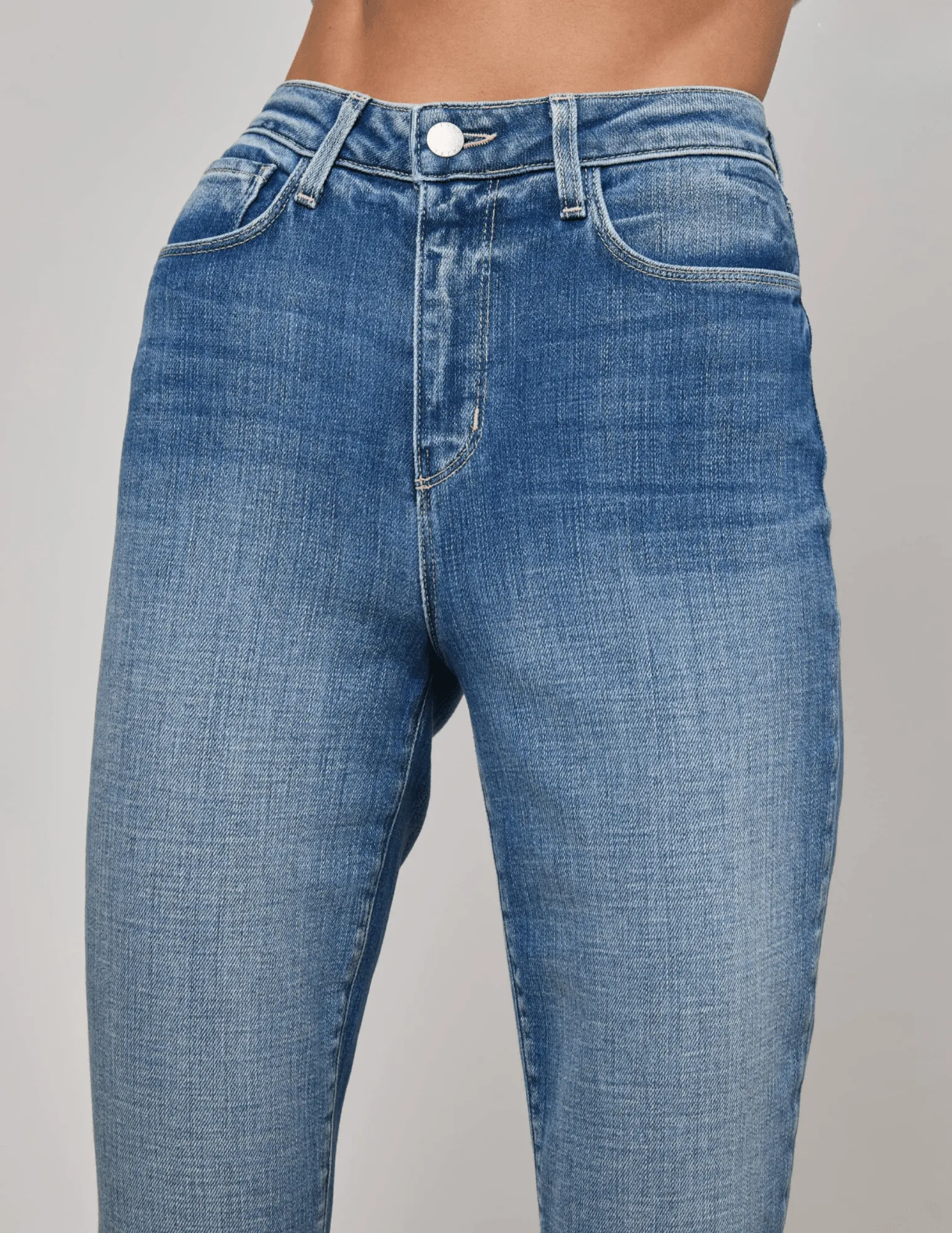 Wear It All Casual Edge L'AGENCE Celestia Ultra High Rise Slim Jeans in Hayward