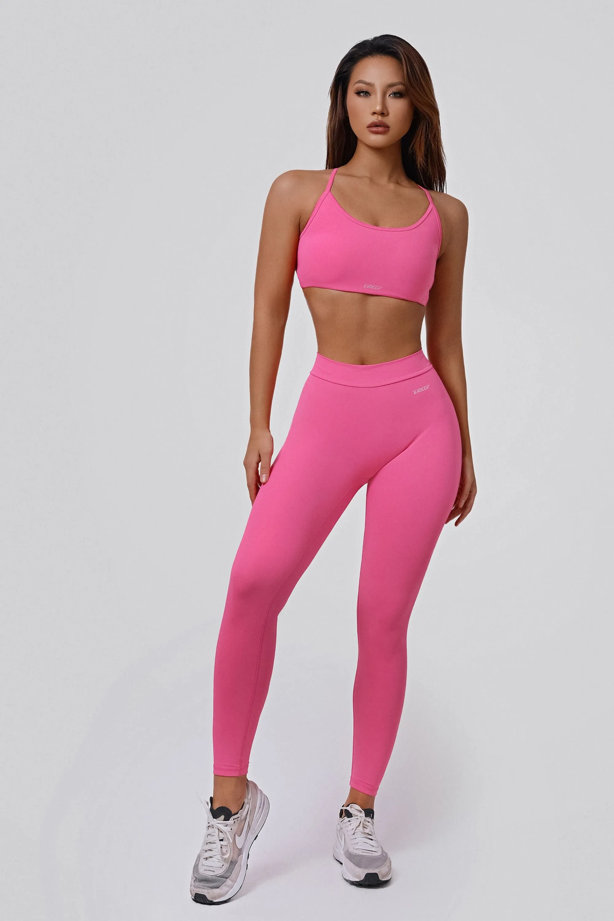 Crossover Strappy Back Sports Bra