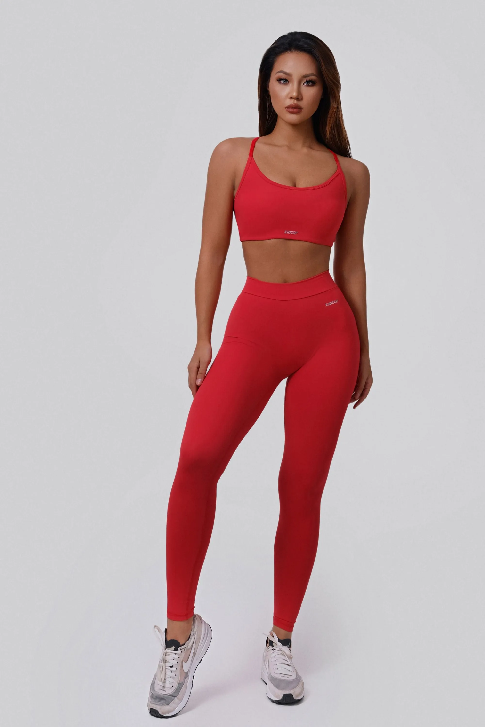 Crossover Strappy Back Sports Bra