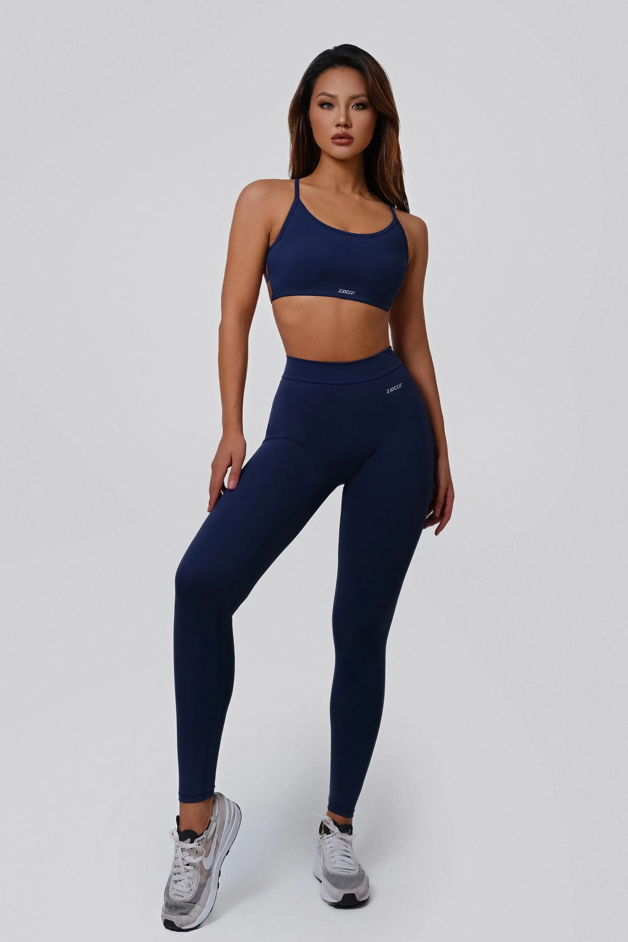 Crossover Strappy Back Sports Bra