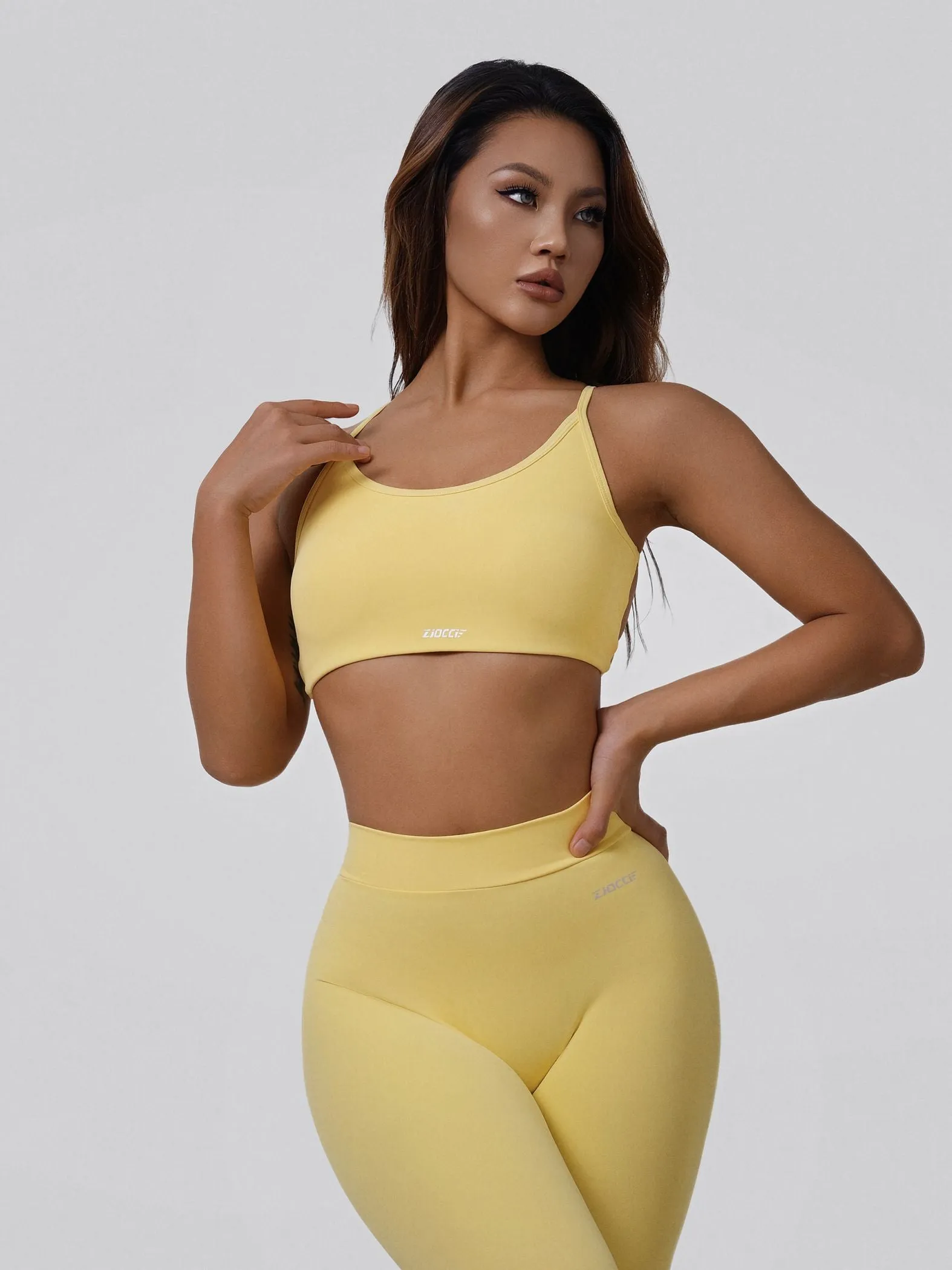 Crossover Strappy Back Sports Bra