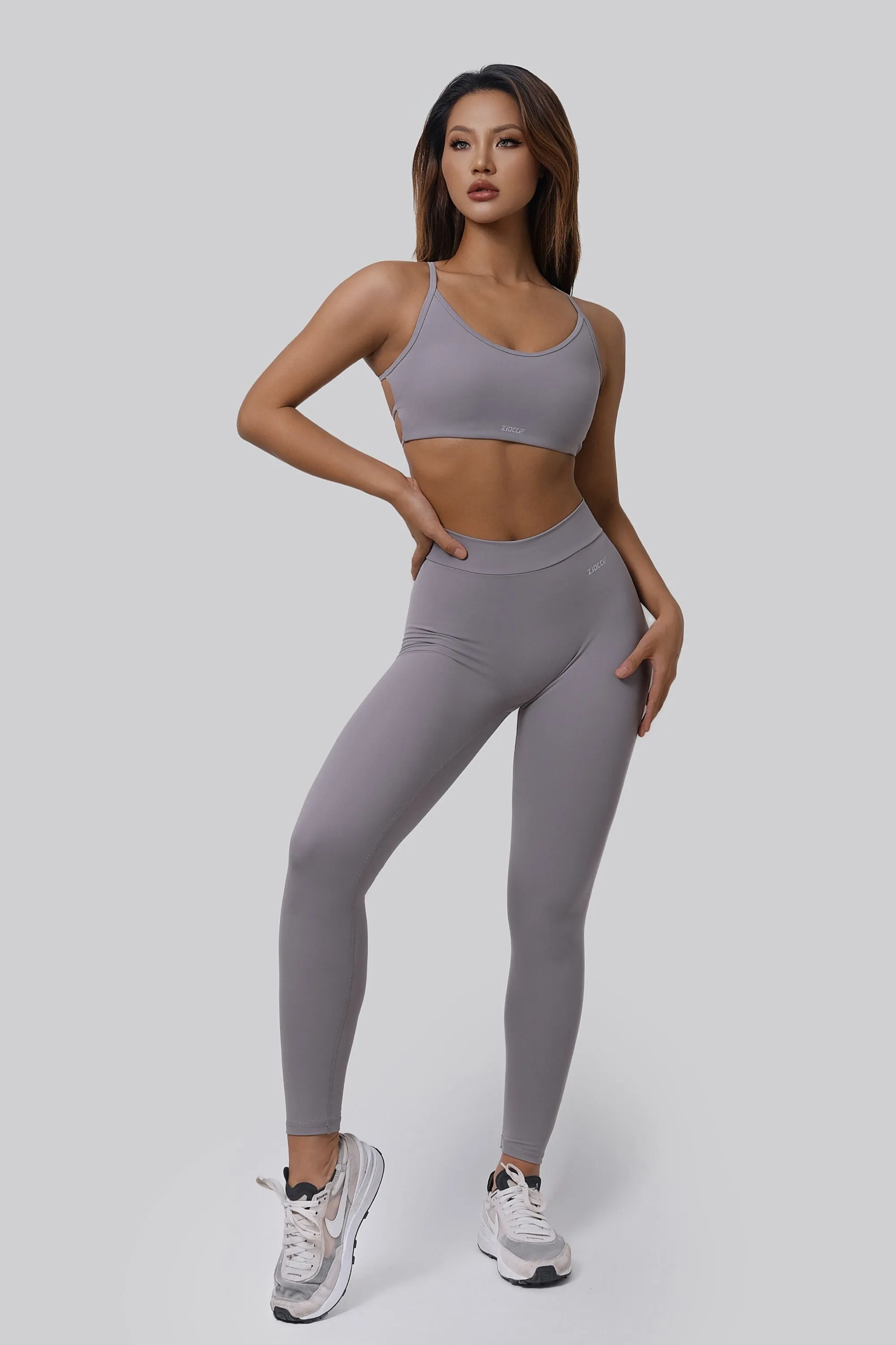 Crossover Strappy Back Sports Bra