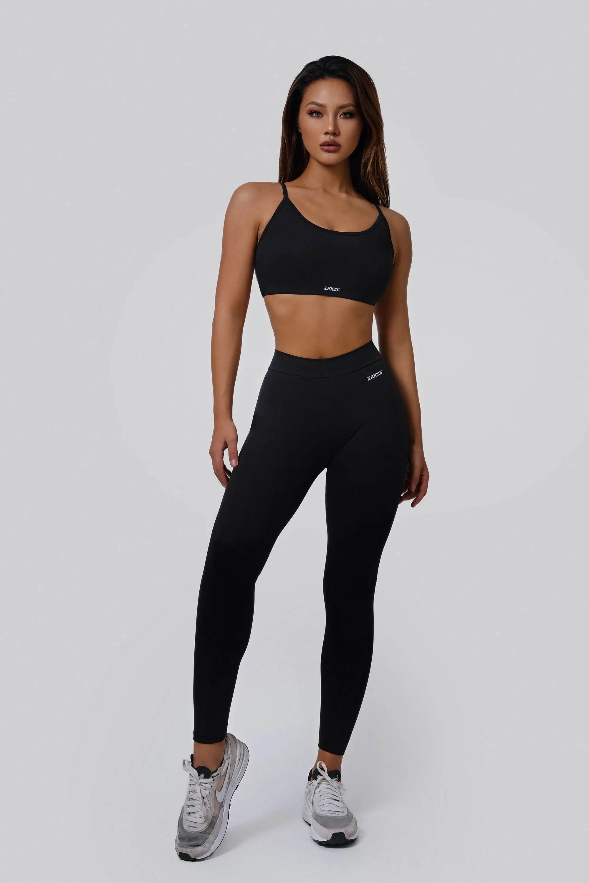 Crossover Strappy Back Sports Bra