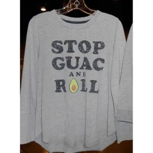 Crumb Snatcher Girl's Stop Guac and Roll Graphic T Shirt