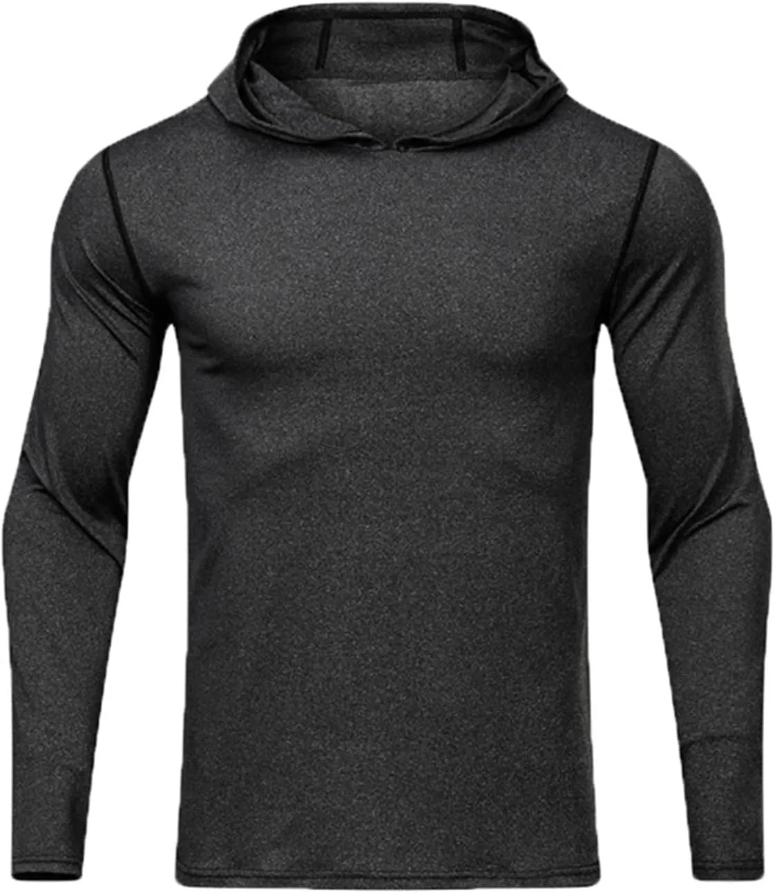 Ctreela Men Training Hoodie Gym Workout Active Long Sleeve Pullover Lightweight Hoodie Sports & Fitness Hooded Sweatshirts