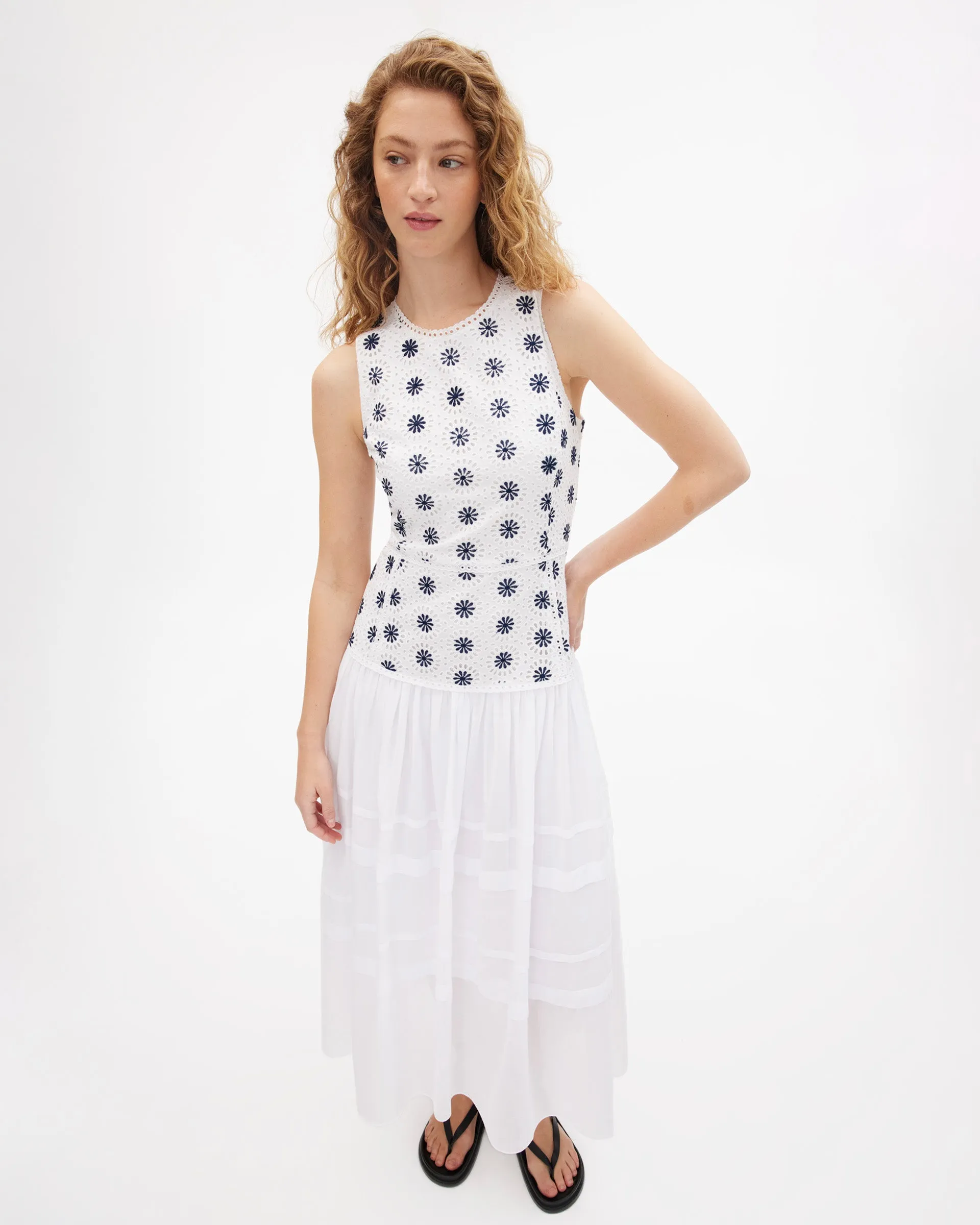 Rachel Dress Crisp Finish