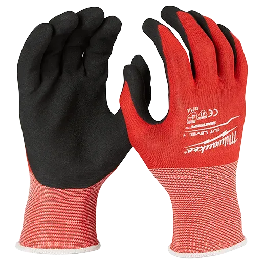 Cut Level 1 Nitrile Dipped Gloves