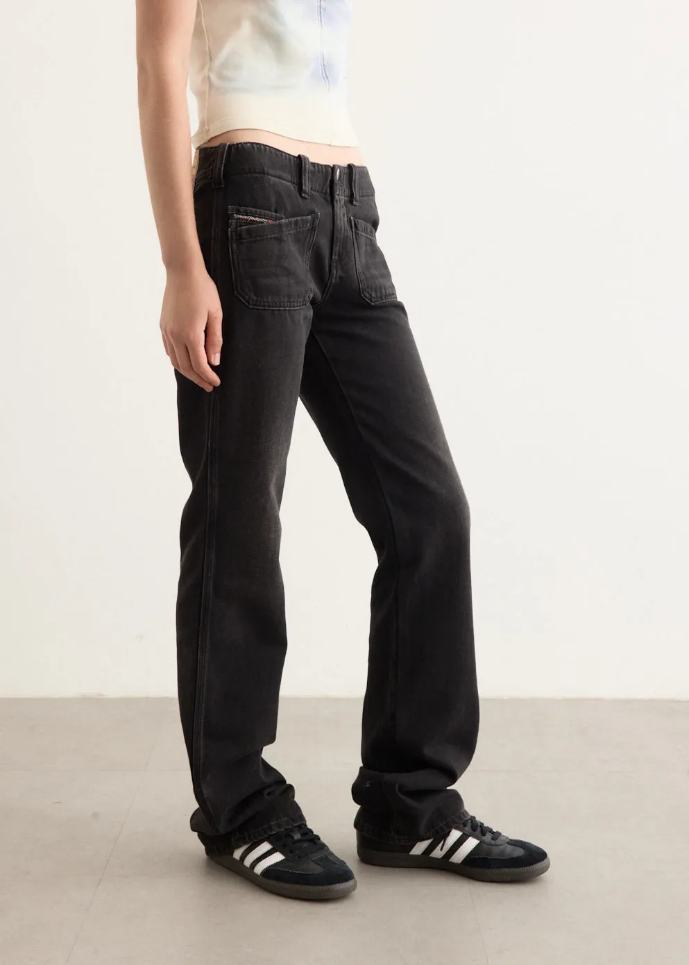 D-Keate Pantaloni Jeans Sporty Touch Tailored Style Selvedge Denim