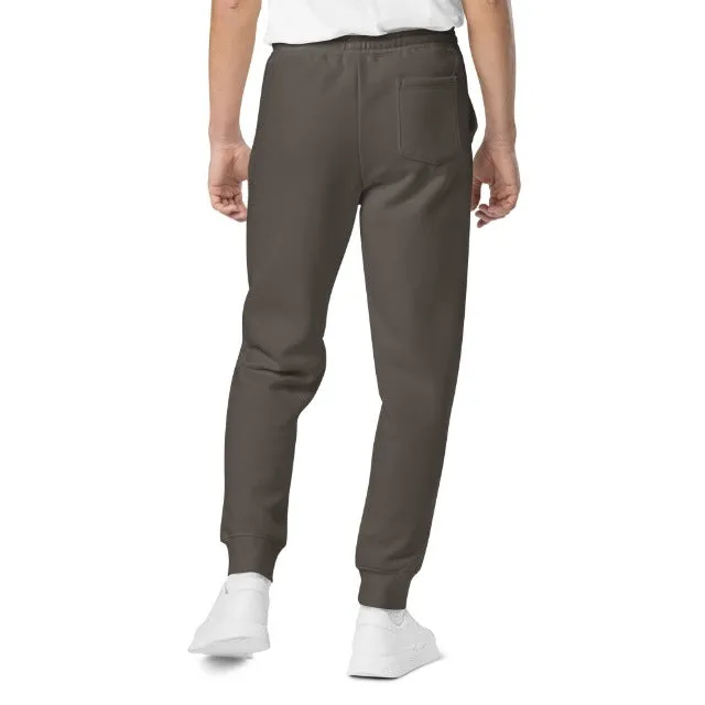 Damani Abstract Moon Knight Embroidery sweatpants