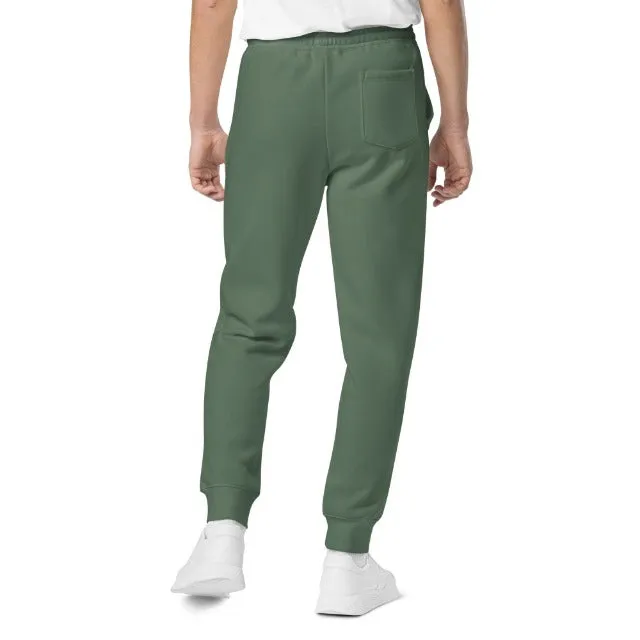Damani Abstract Moon Knight Embroidery sweatpants