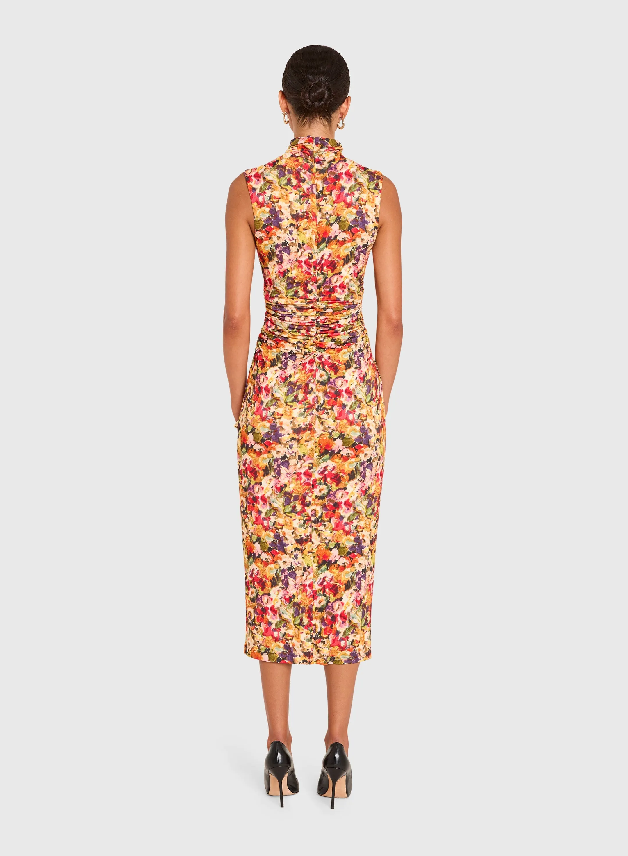 Fit Choice Damira Dress in Potpourri Print