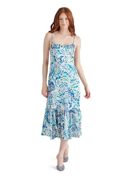 Moment Soft Danni Dress in Blue Coral