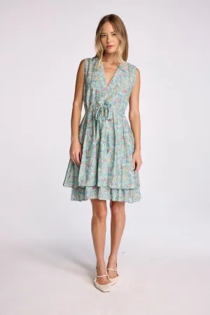 DAPHNE DRESS Tiered Layers Art-Gallery Feel Good DAPHNE DRESS