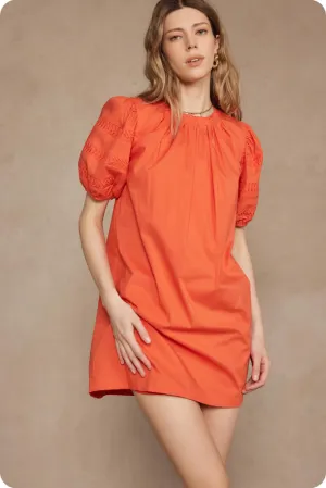 Darcy Puff Sleeve Mini Dress Day To Night Simple Mood Darcy Puff Sleeve Mini Dress