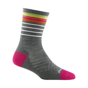 Darn Tough Vermont Women's Stride Micro Crew Ultra-Lightweight Running Sock - Gray