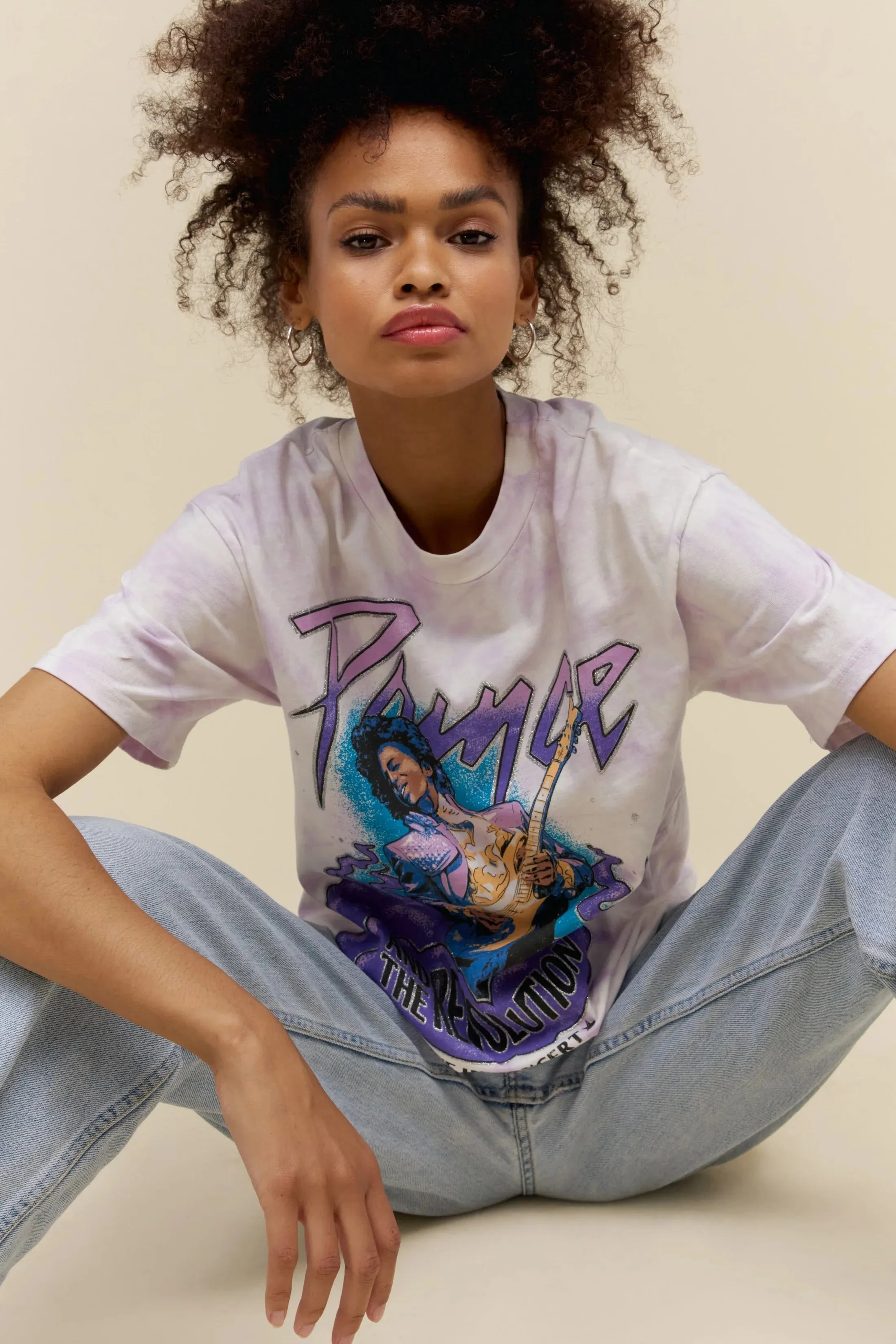 Daydreamer Prince Live in Concert Weekend Tee- Lilac Spiral