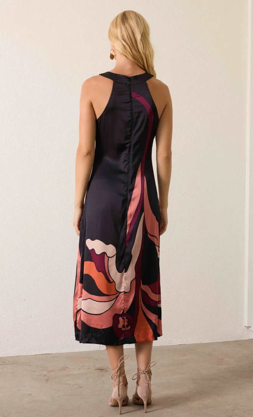 AntiStaticMaterial Daylen Dress in African Paradise