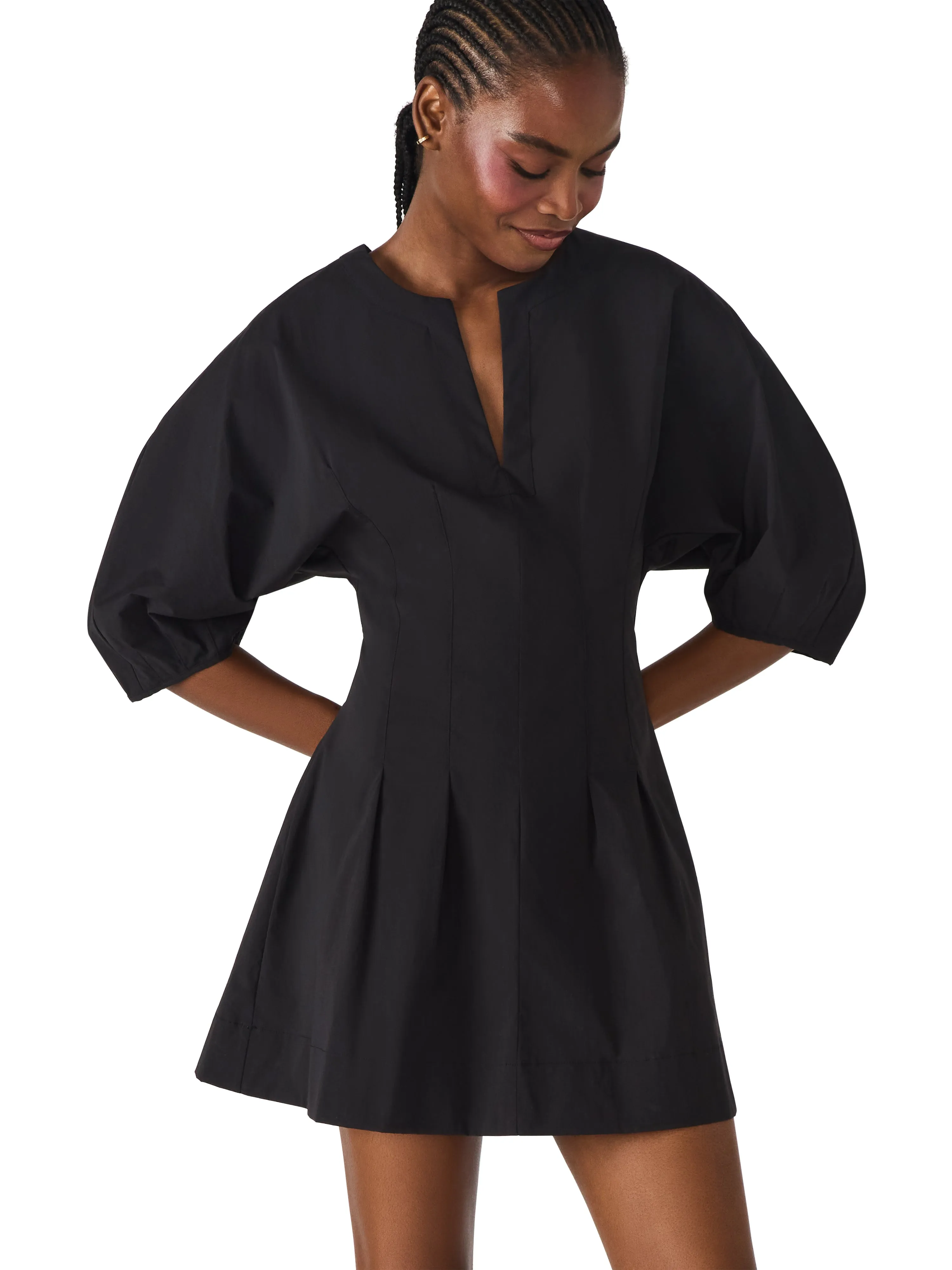 Elegant Look Shine Dressy Dayton Dress in Black