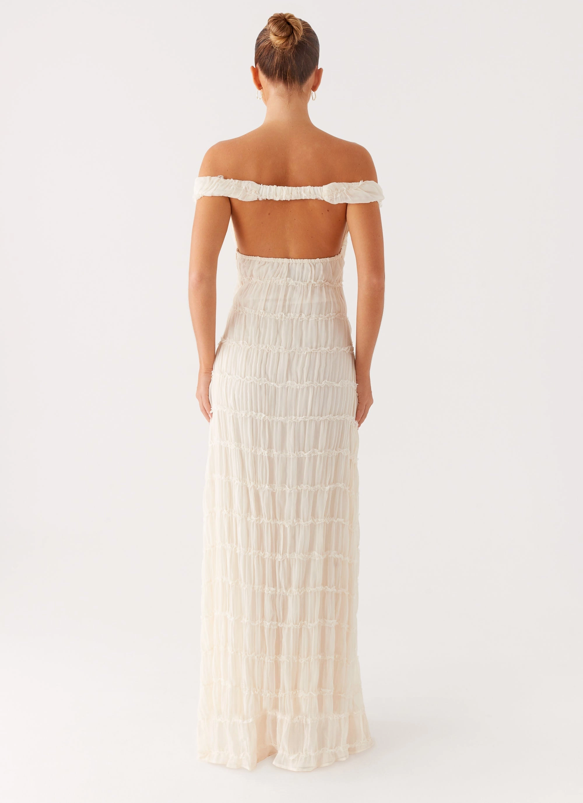 Embrace Maxi Dress - Ivory Timeless Fit