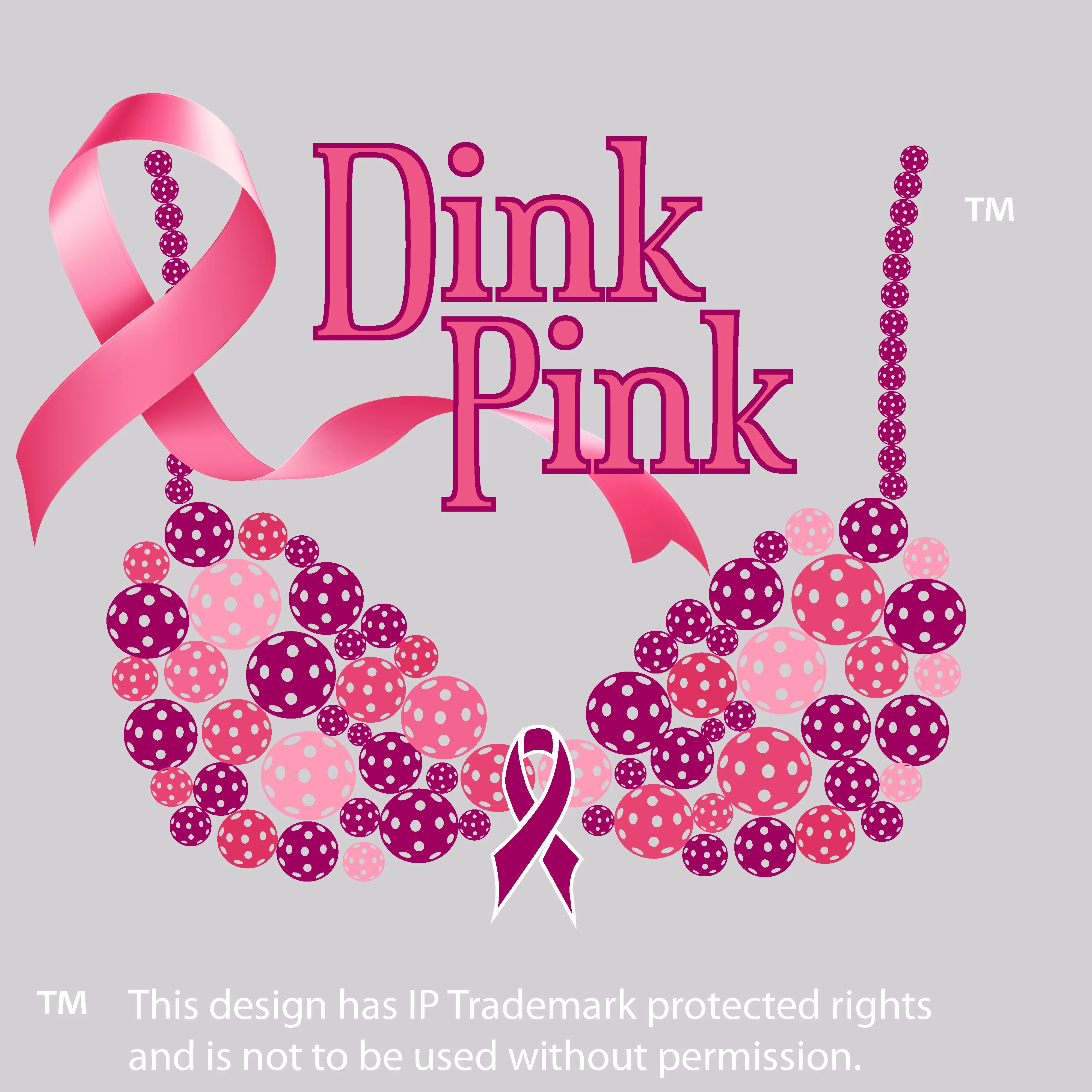 Dink Pink | Women’s Sleeveless Athletic Shirt | 100% Polyester