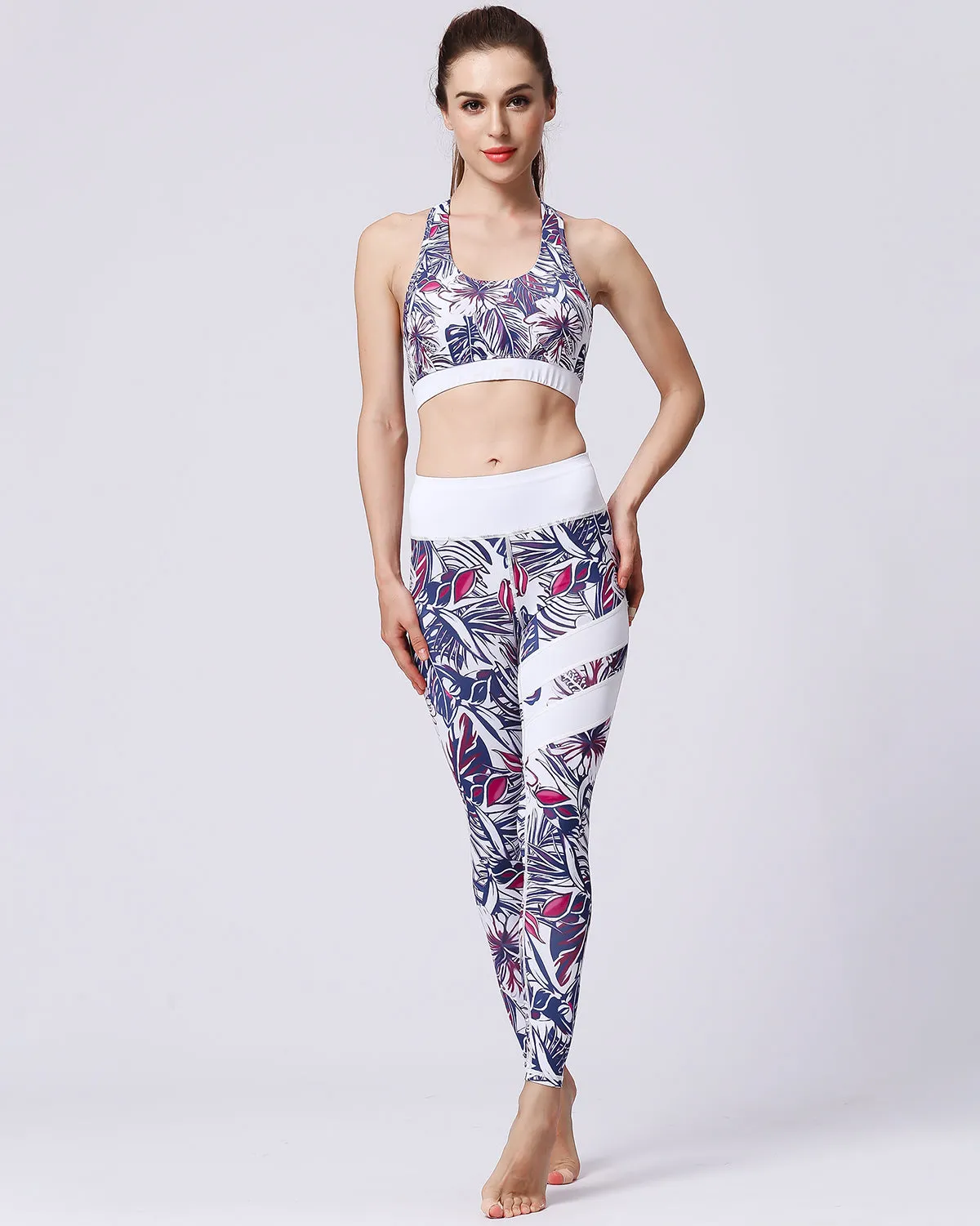 Dolce Flora Sports Bra - Rose Mallows