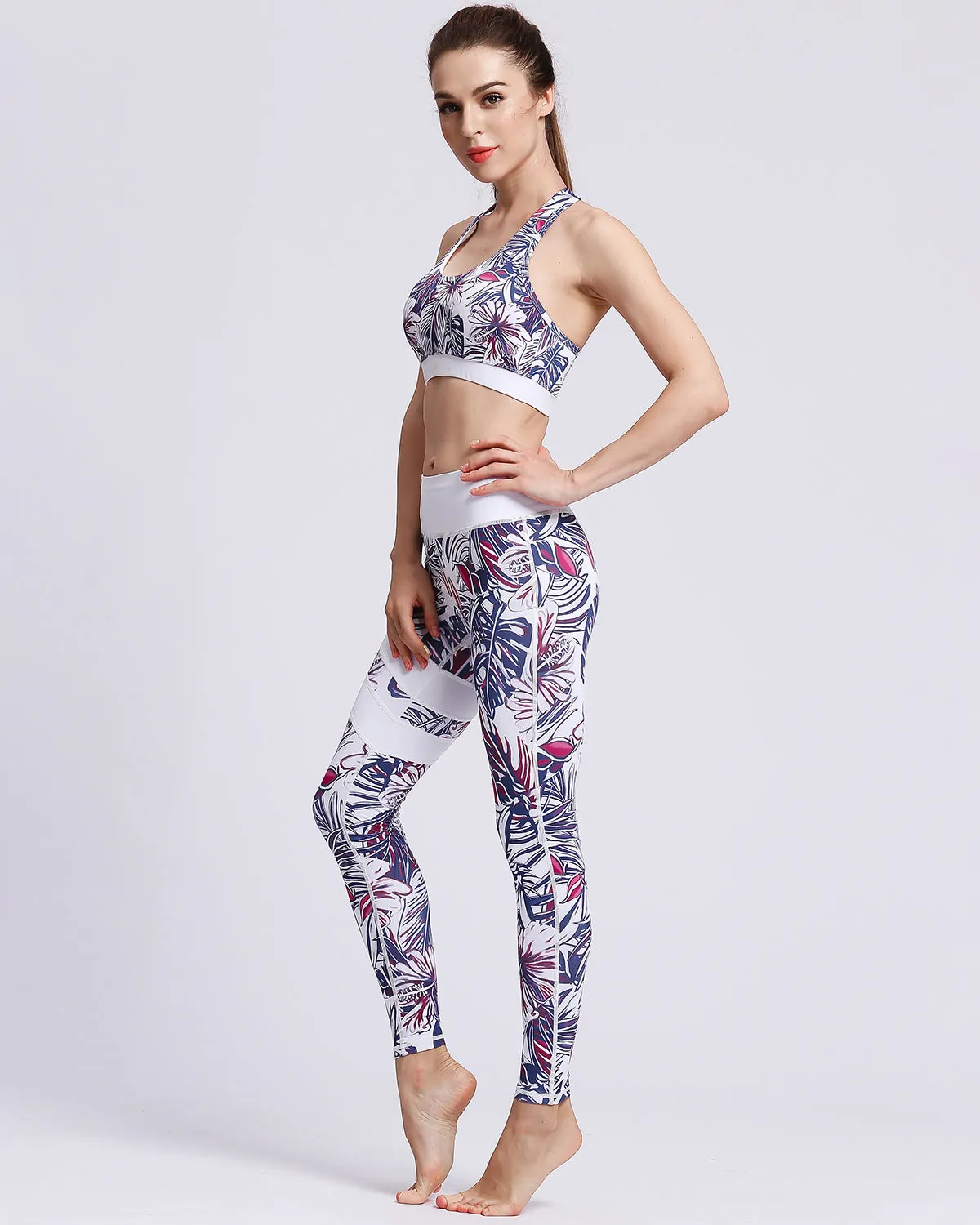 Dolce Flora Sports Bra - Rose Mallows