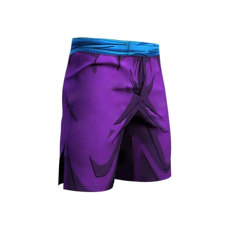 Dragon Warrior Purple Men's Compression Shorts