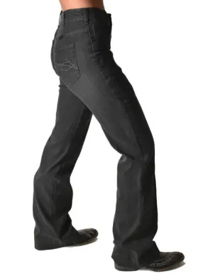 Durable Comfort Cowgirl Tuff Womens UltraBreathe Trouser Charcoal Lyocell Jeans Affordable Autumn Days Breathable Relaxed Taper Cowgirl Tuff Womens UltraBreathe Trouser Charcoal Lyocell Jeans