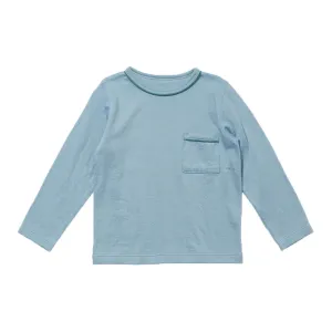 Dusty Blue Edward Long-Sleeve Tee
