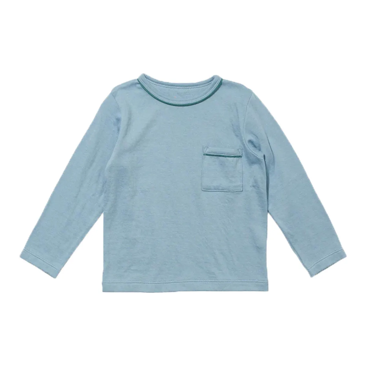 Dusty Blue Edward Long-Sleeve Tee